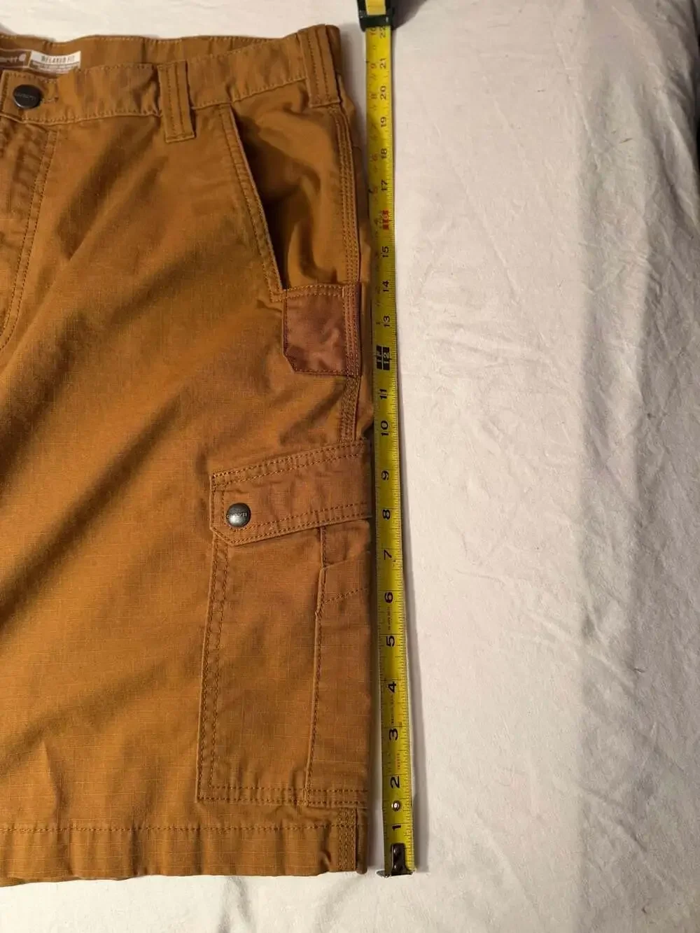 Carhartt Relaxed Fit Ripstop Cargo Shorts Brown 38